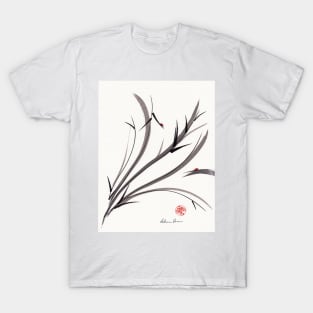 "My Dear Friend"  Original ink and wash ladybug bamboo painting/drawing T-Shirt